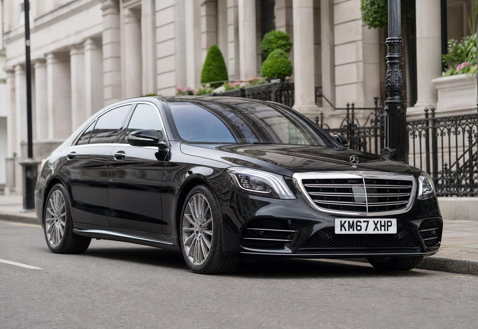 Premium chauffeur vehicle in London